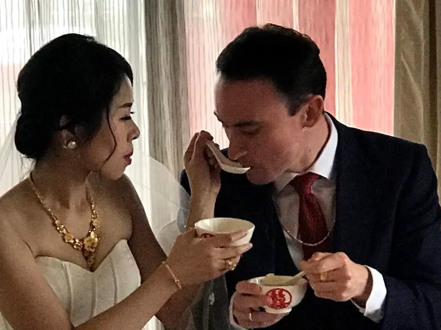 wedding tea drinking ceremony