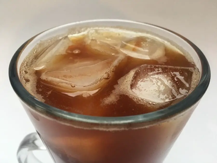 glass of iced tea