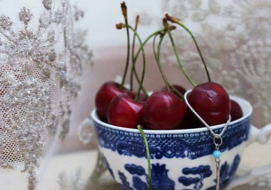 types of cherries in cherry tea